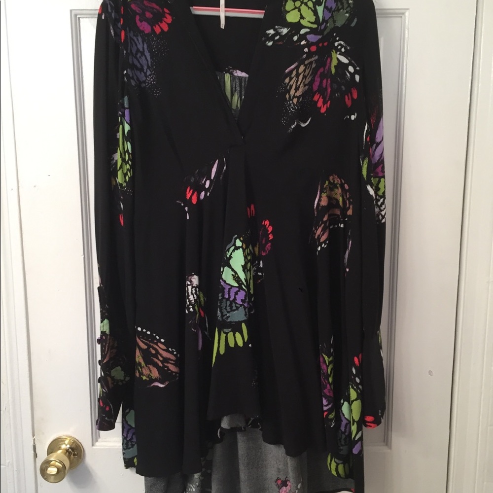 Beautiful, flowey Free People high/low Tunic/Dress